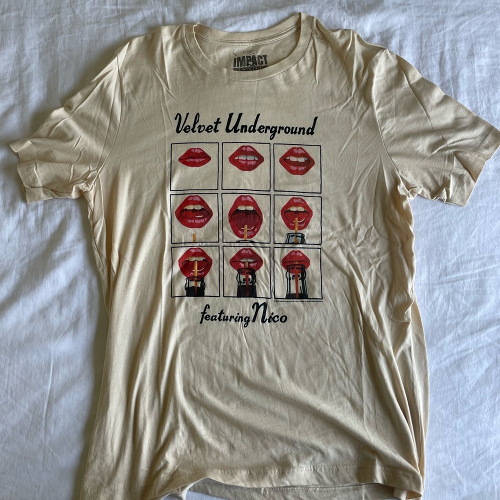 The Velvet Underground Yellow T Shirt